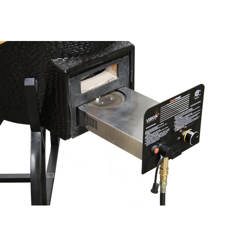 Vision Grills Gas Insert for C Series Kamado Grill & Reviews Wayfair